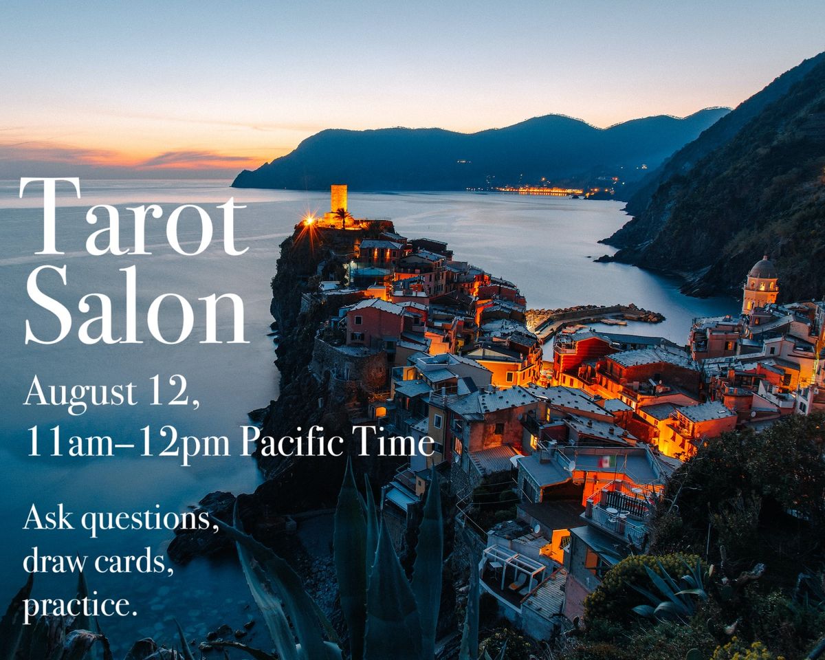 Tarot Salon on Saturday (Public)
